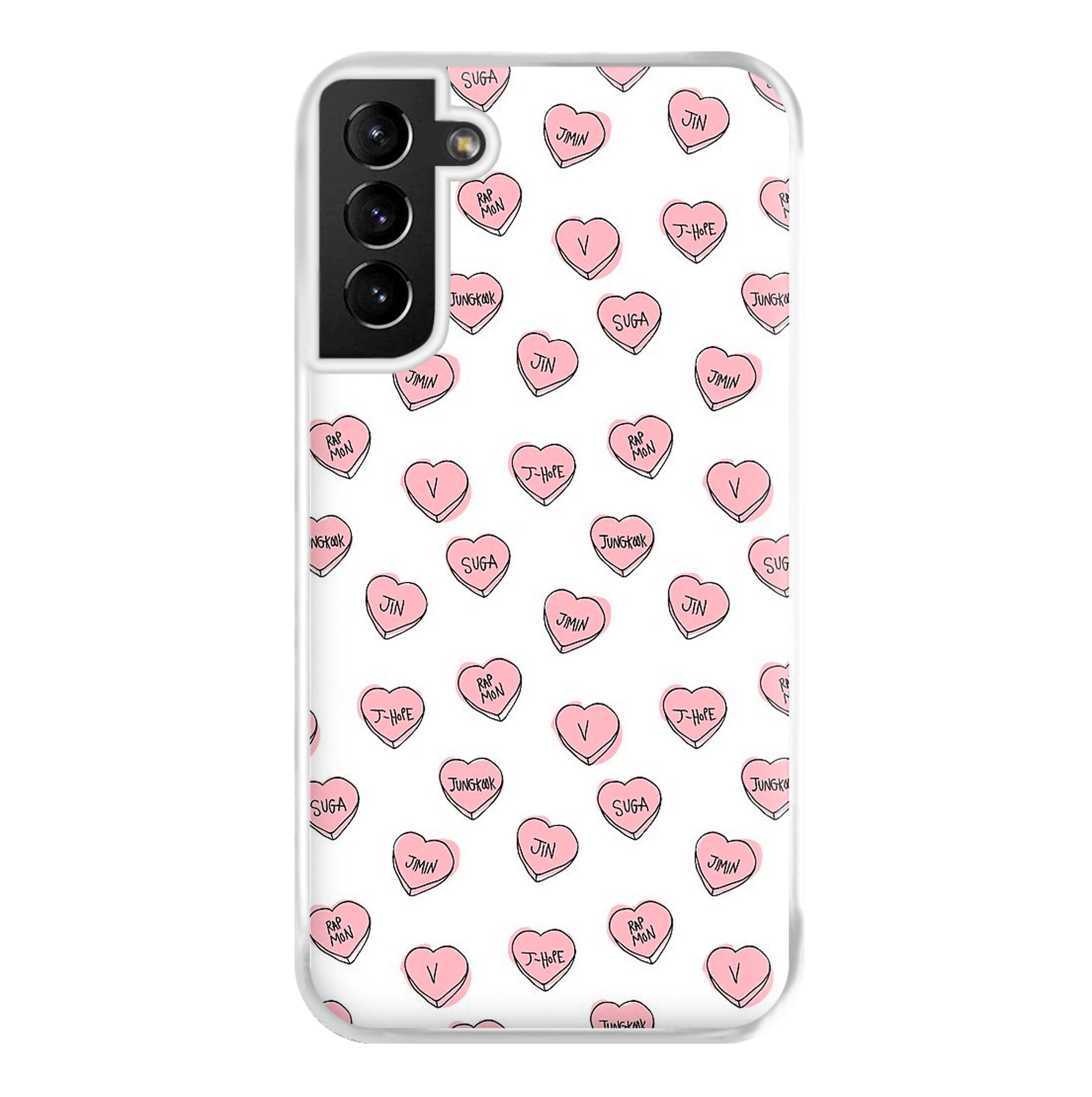 K-Pop Band Hearts Phone Case