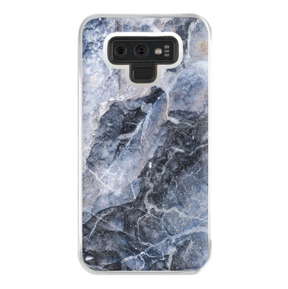 Grey and White Marble Phone Case