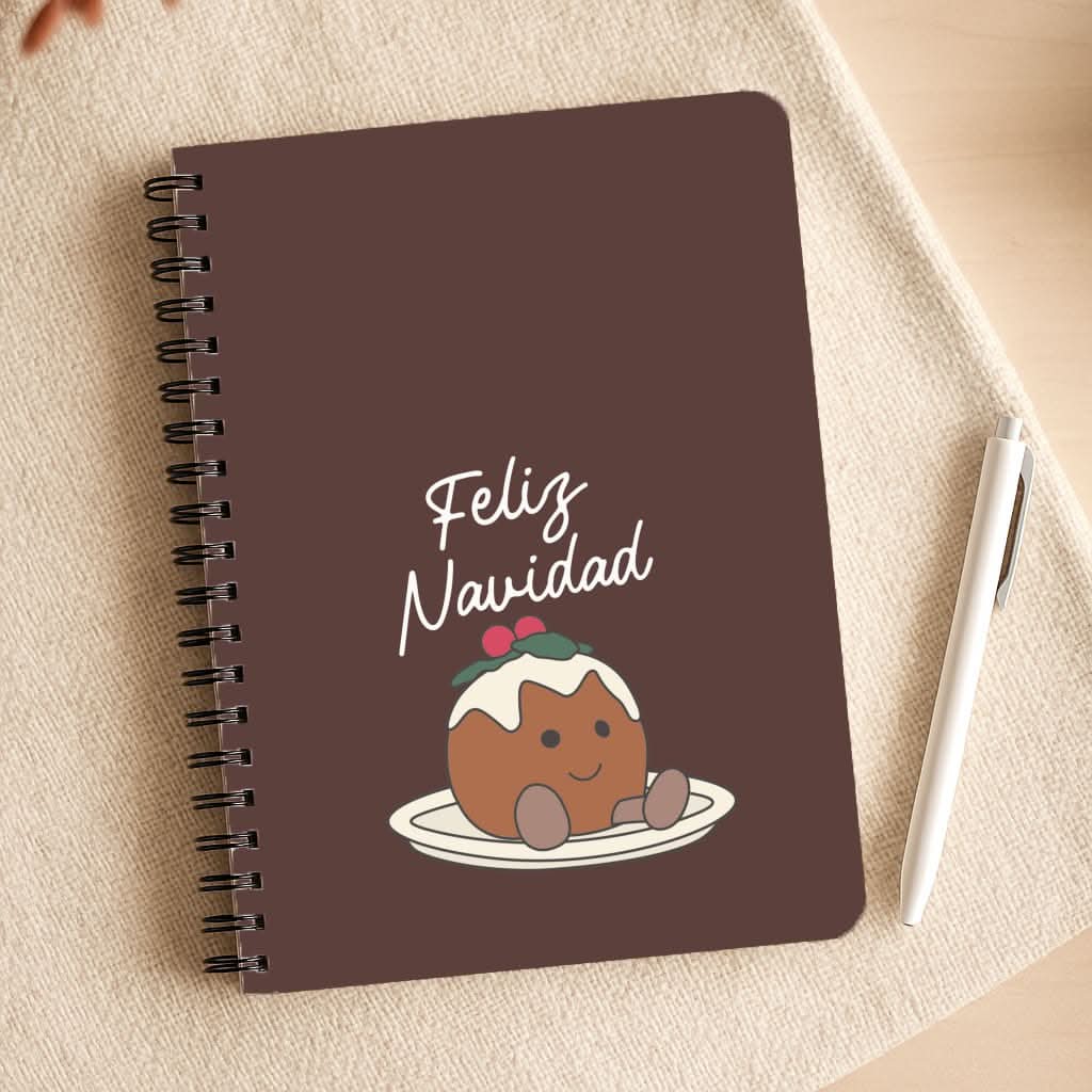 Christmas Pudding Plush Notepad