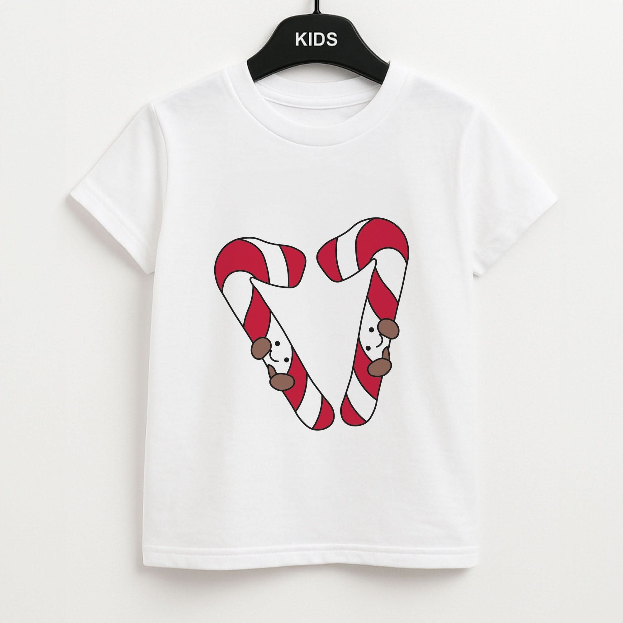 Christmas Candycane Plushies Kids T-Shirt