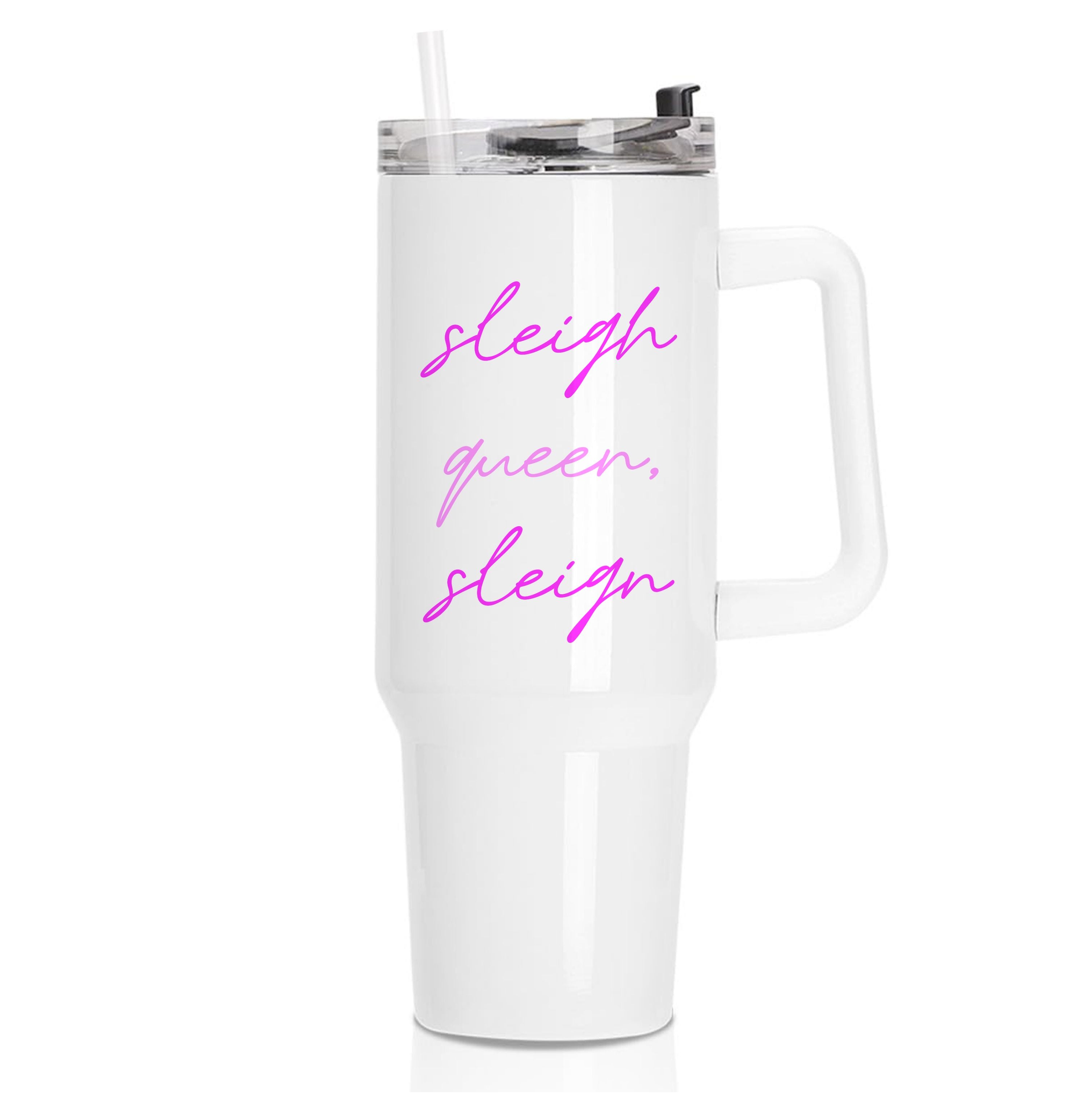 Sleigh Queen - Christmas Puns Tumbler