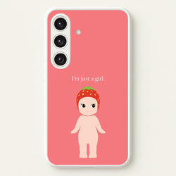 I'm Just A Girl Galaxy S25 Plus Case