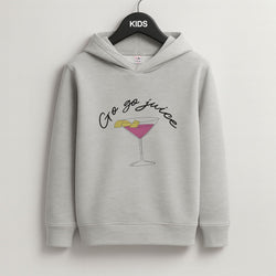 Go-Go Juice Grey Kids Hoodie
