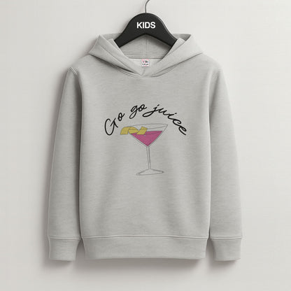 Go-Go Juice Grey Kids Hoodie