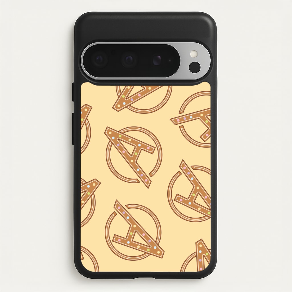 Superhero Team Gingerbread Pattern Google Pixel 9 Pro XL Case
