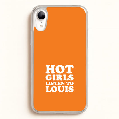 Hot Girls Listen To Louis iPhone XR Case