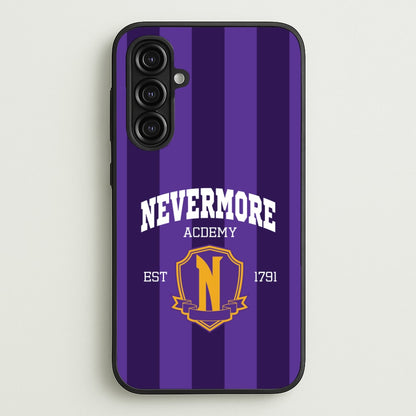 Addams Academy Purple Galaxy A16 Case