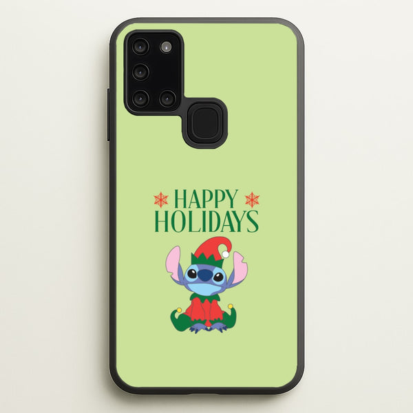 Cute Blue Alien Elf Galaxy A21s Case