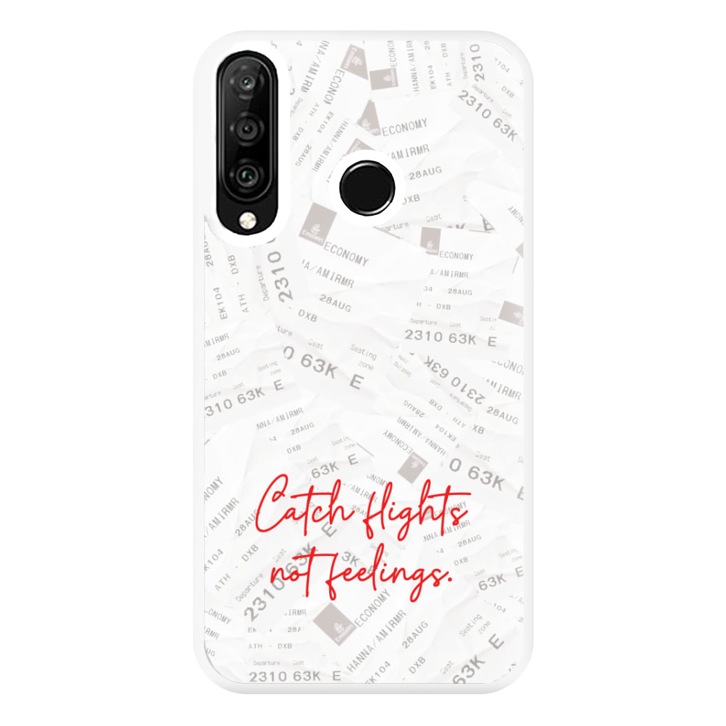 Catch Flights Not Feelings Collage Huawei P30 Lite Case