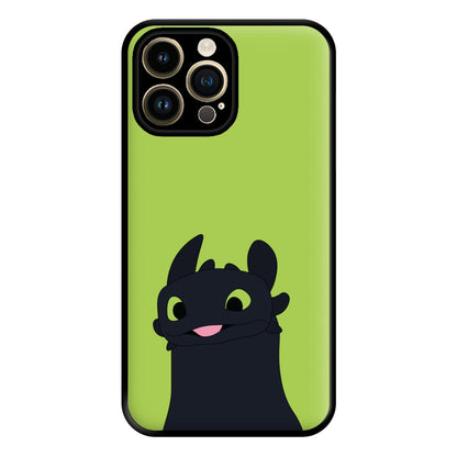 Black Fury Dragon iPhone 14 Pro Max Case