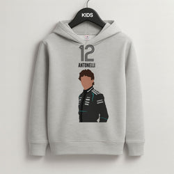 Antonelli 2026 Grey Kids Hoodie