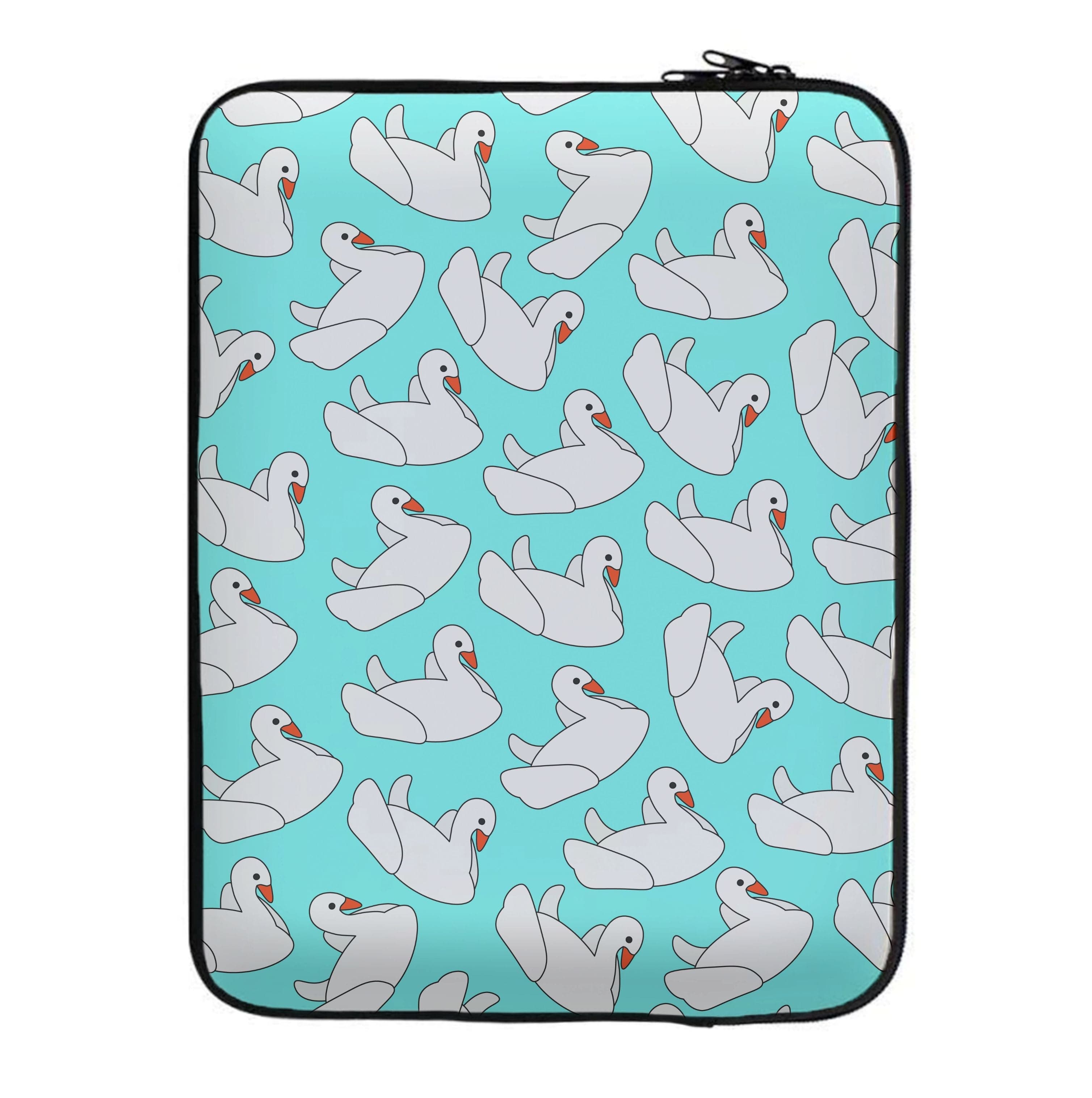 Swan Pattern - Summer Laptop Sleeve