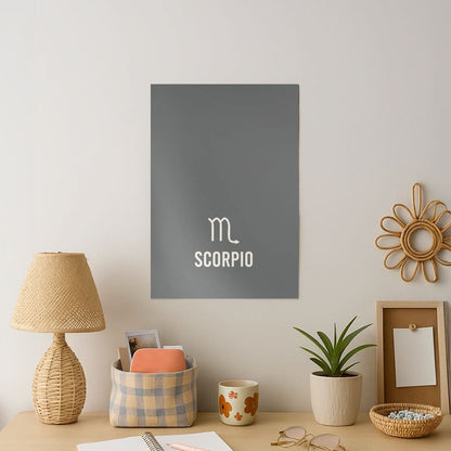 Scorpio Pastel Zodiac Art Print