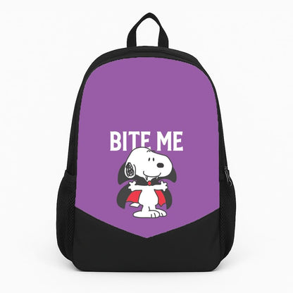 Bite Me Cartoon Beagle Backpack