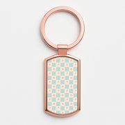 Patchwork Floral Pattern Luxury Keyring 4