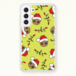 Christmas Tree Hero Pattern Galaxy S21 Plus Case