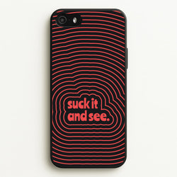 Suck It And See Psychedelic iPhone 5 / 5s / SE 2016 Case