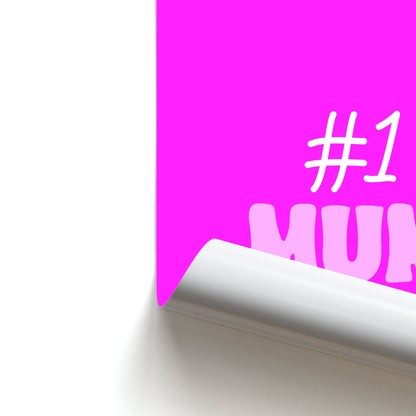 Number One Mum  Poster