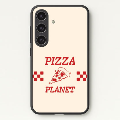 Retro Pizza Planet  Galaxy S24 Plus Case