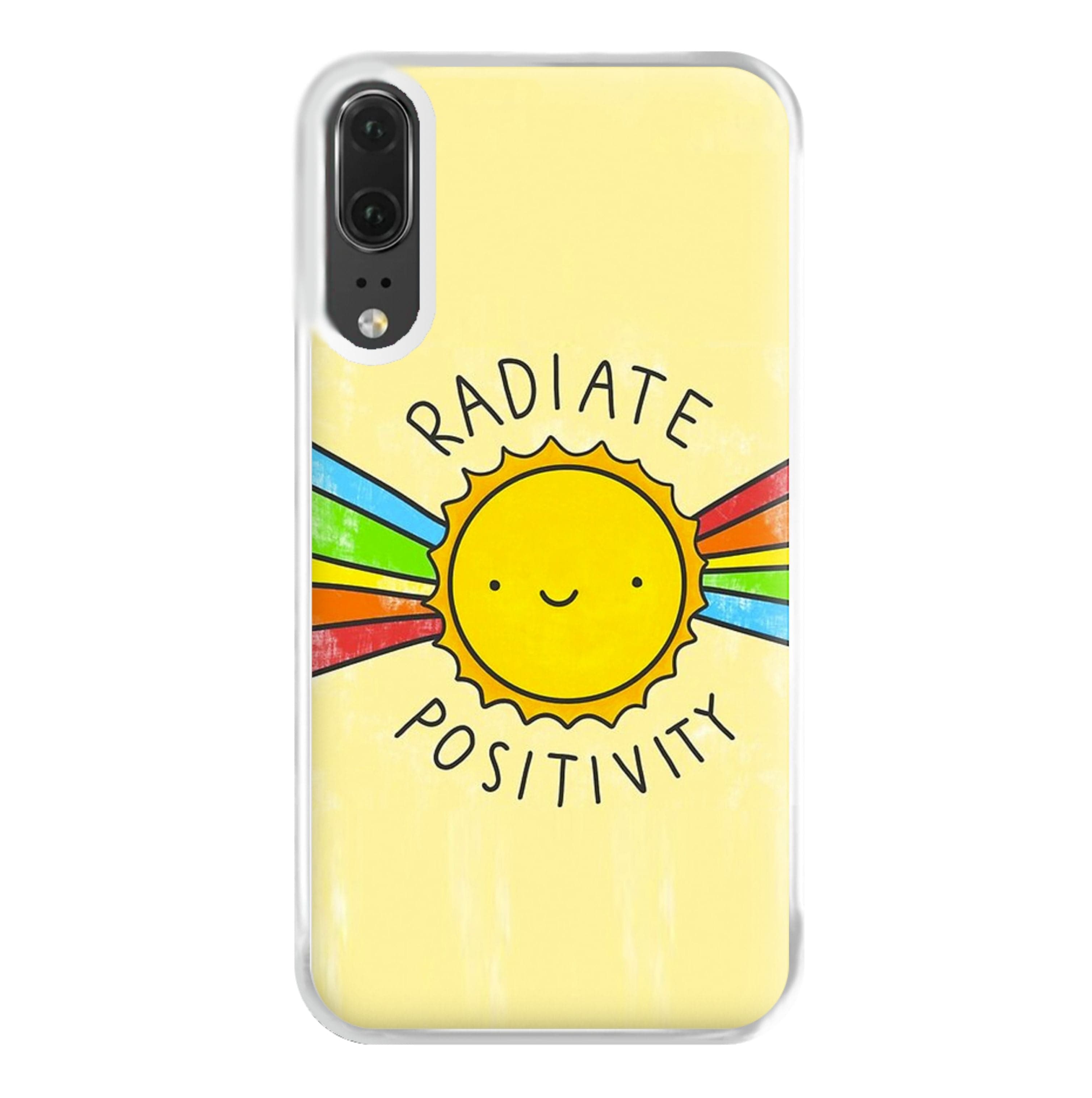 Radiate Positivity Sunshine - Positivity Phone Case