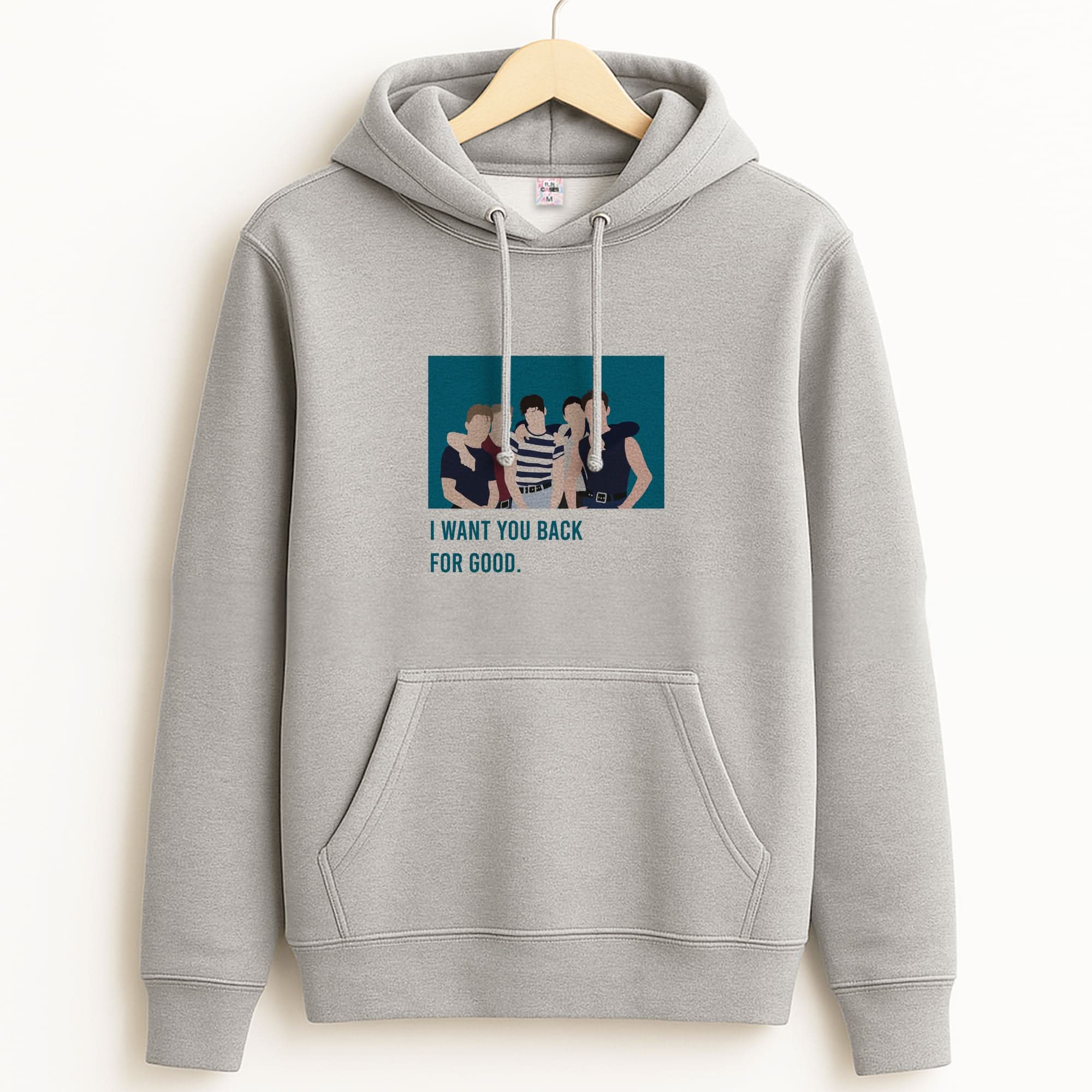 I Want You Back Unisex Grey Hoodie