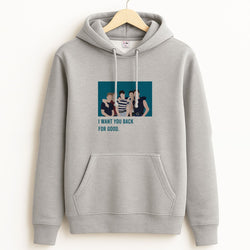 I Want You Back Unisex Grey Hoodie