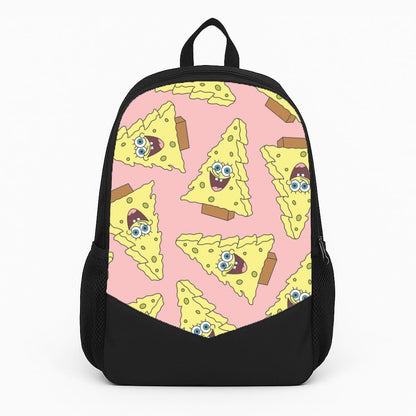 Christmas Tree Cartoon Sponge Pattern Backpack