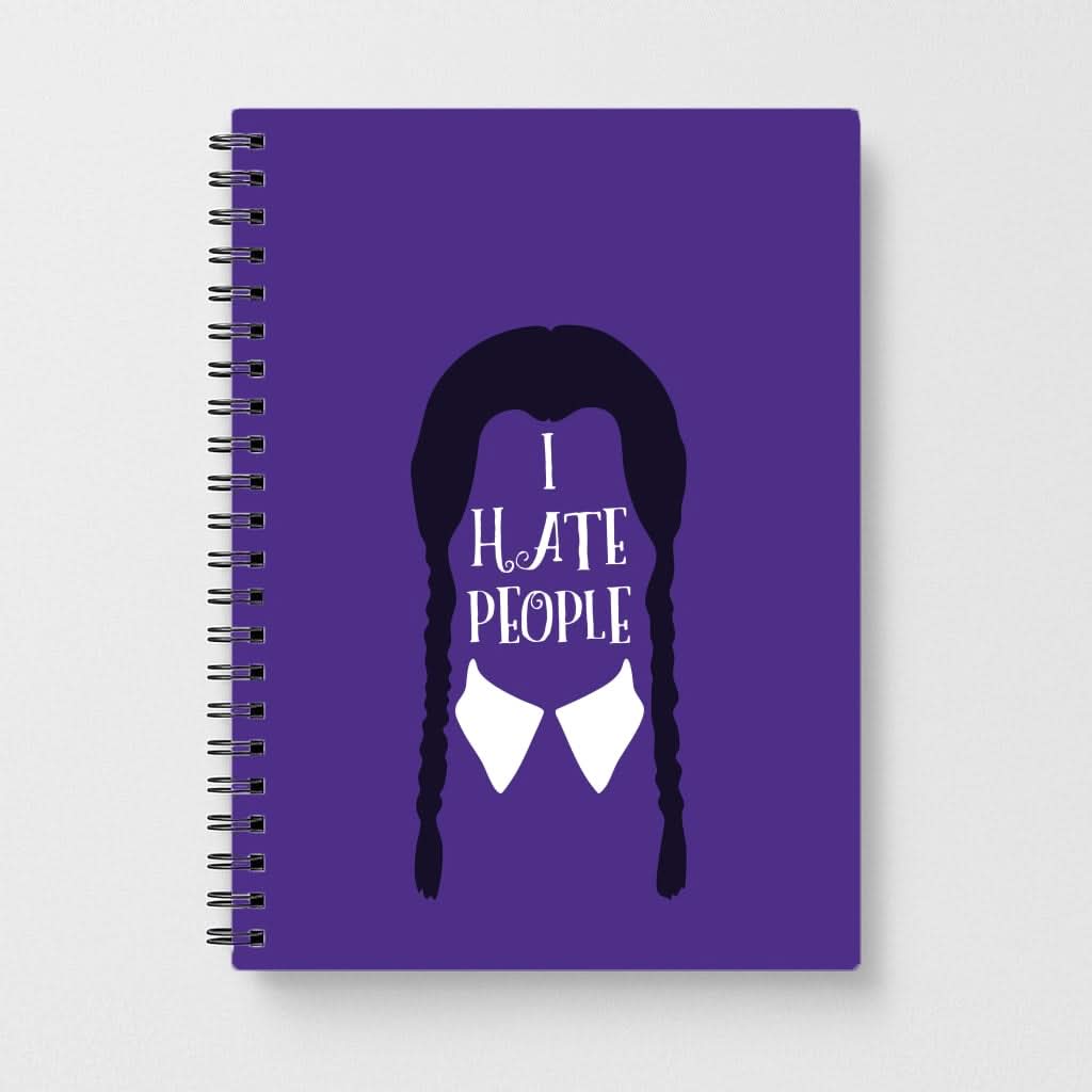 I Hate People Notebook