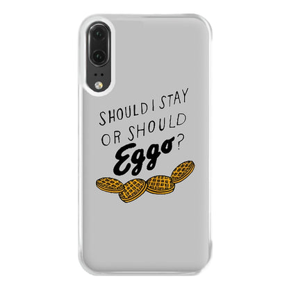 Should I Stay Or Should I Eggo Phone Case