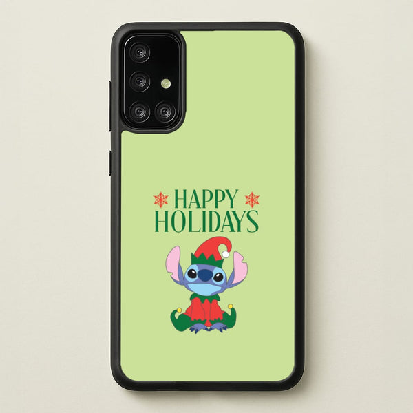 Cute Blue Alien Elf Galaxy A71 Case