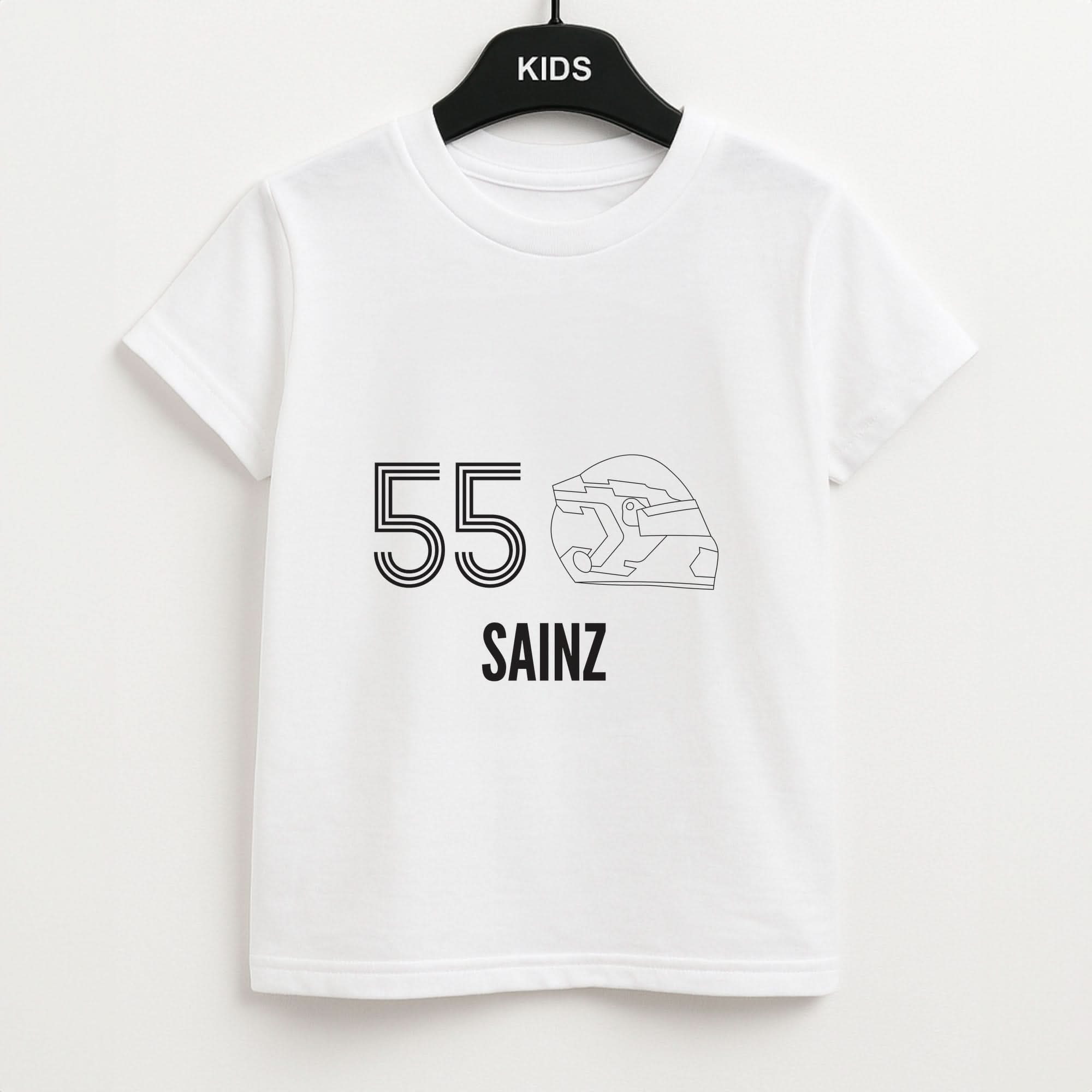 Sainz Helmet 2026 Kids Unisex T-Shirt