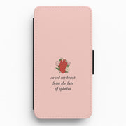 Saved My Heart Flip / Wallet Phone Case 1