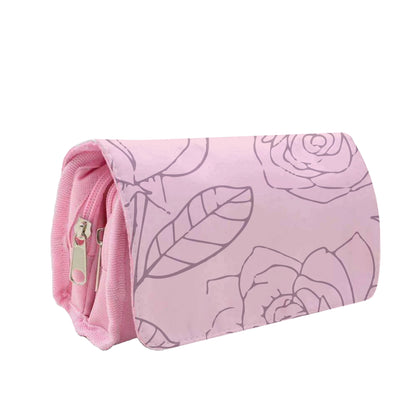 Roses - Foliage Pencil Case