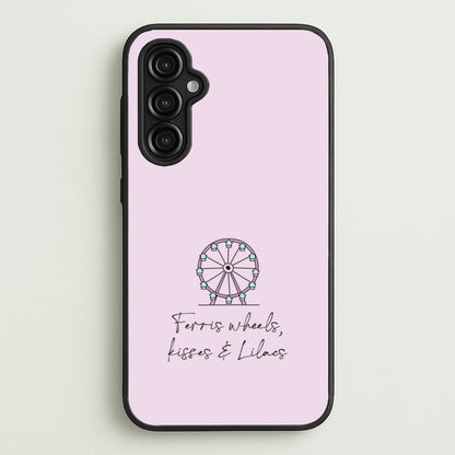 Ferris Wheels, Kisses & Lilacs Galaxy A14 Case