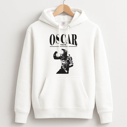 Oscar Orange And Black Unisex Hoodie