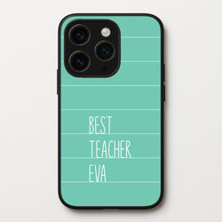 Best Teacher Eva iPhone 14 Pro Max Case
