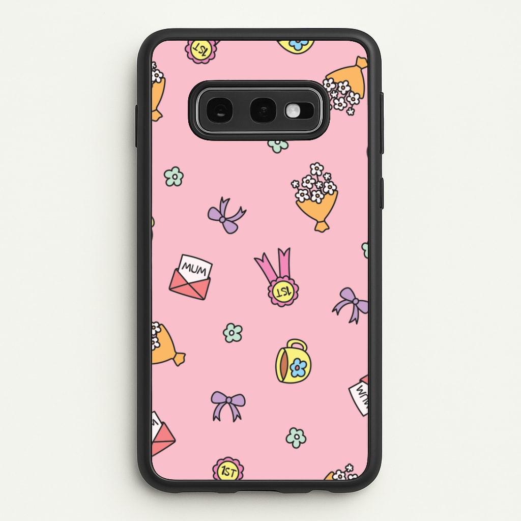 Mum Doodles Pattern Galaxy S10e Case