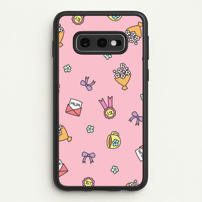 Mum Doodles Pattern Galaxy S10e Case