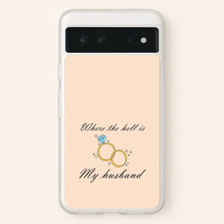 WTHIMH Cartoon Rings Google Pixel 6 Case