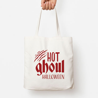 Hot Ghoul Halloween Tote Bag