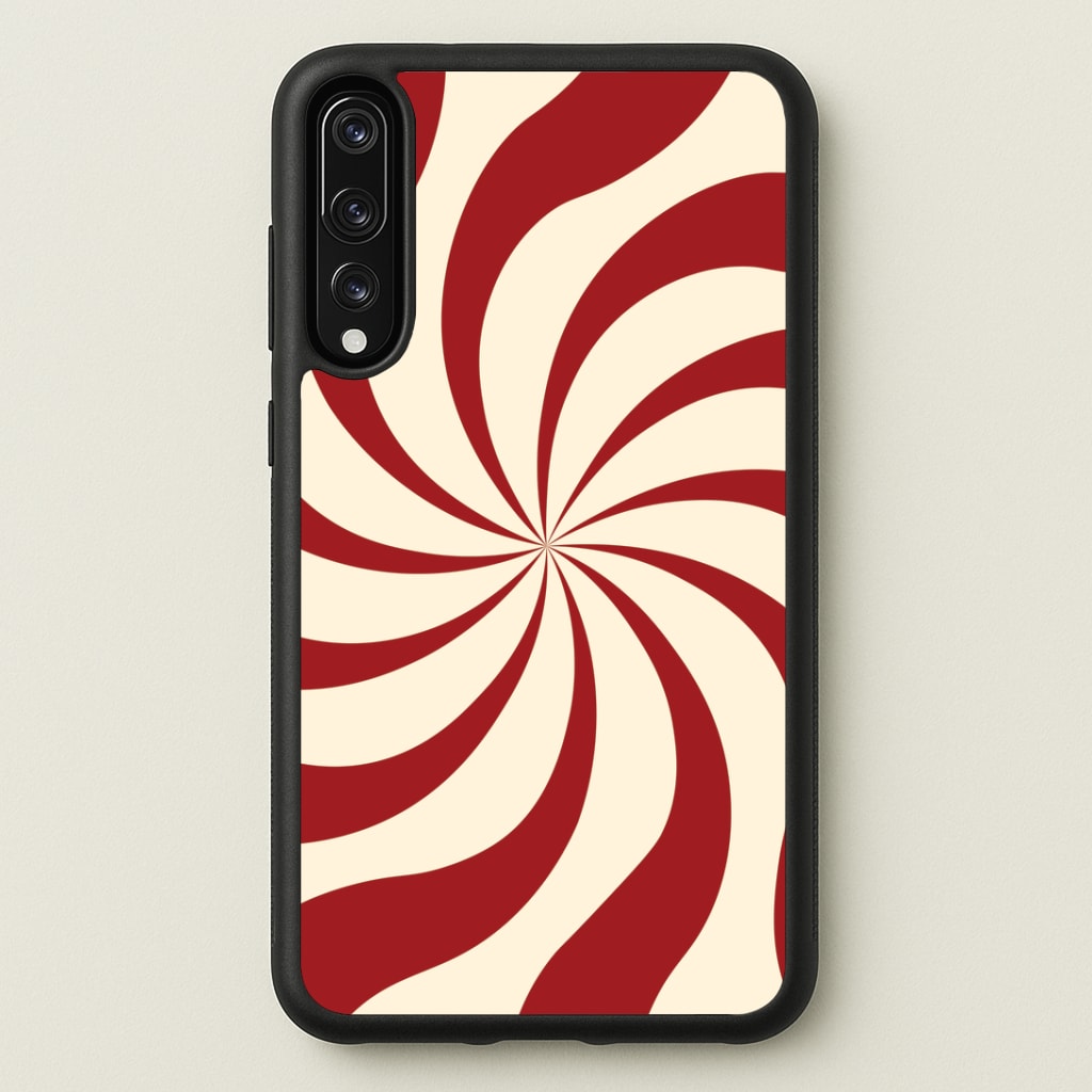 Peppermint Swirl Pattern Huawei P20 Pro Case