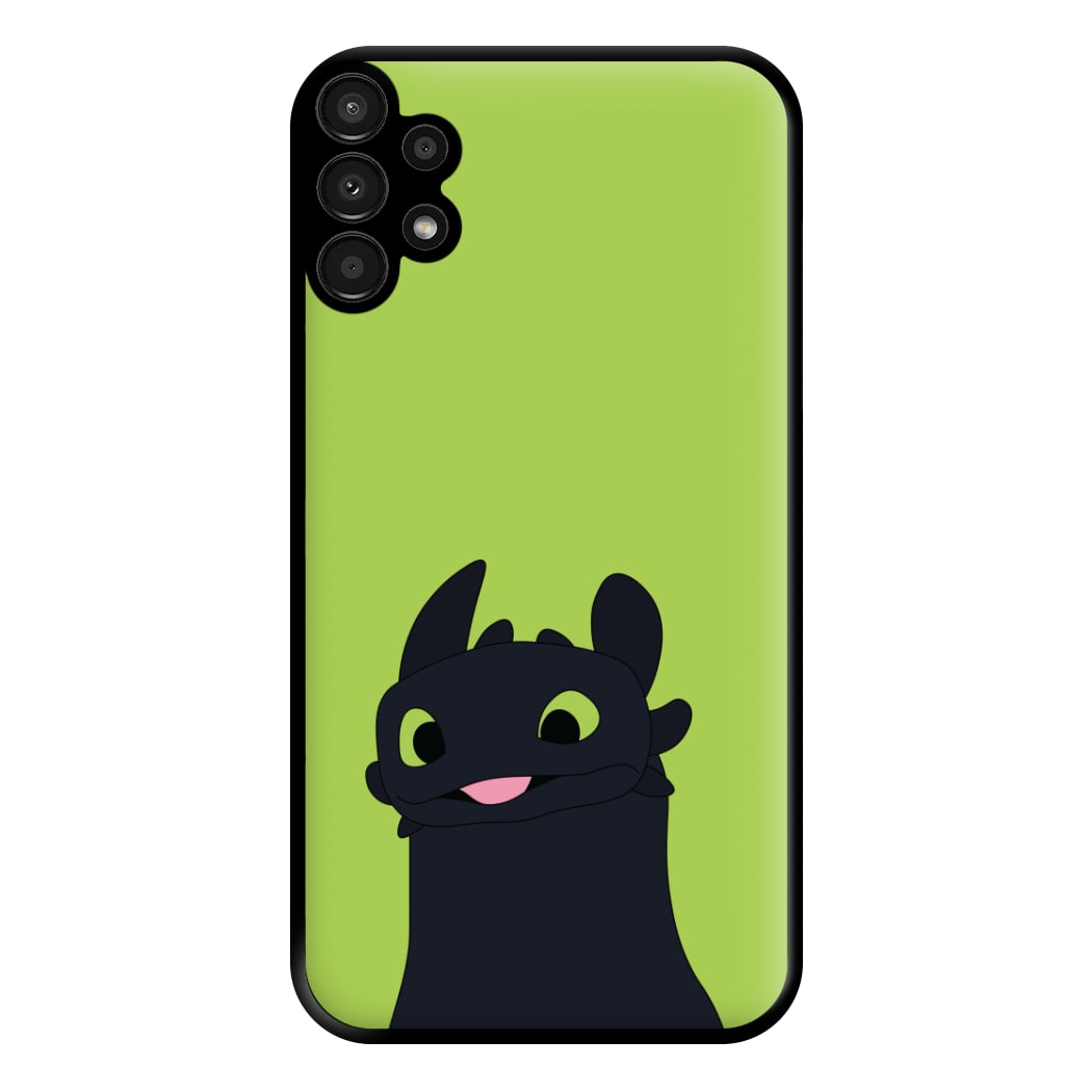 Black Fury Dragon Galaxy A13 Case