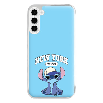 New York Blue Alien Galaxy S23FE Case