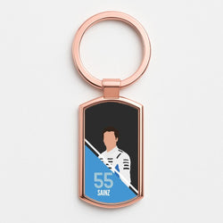 Sainz 2026 Rose Gold Keyring