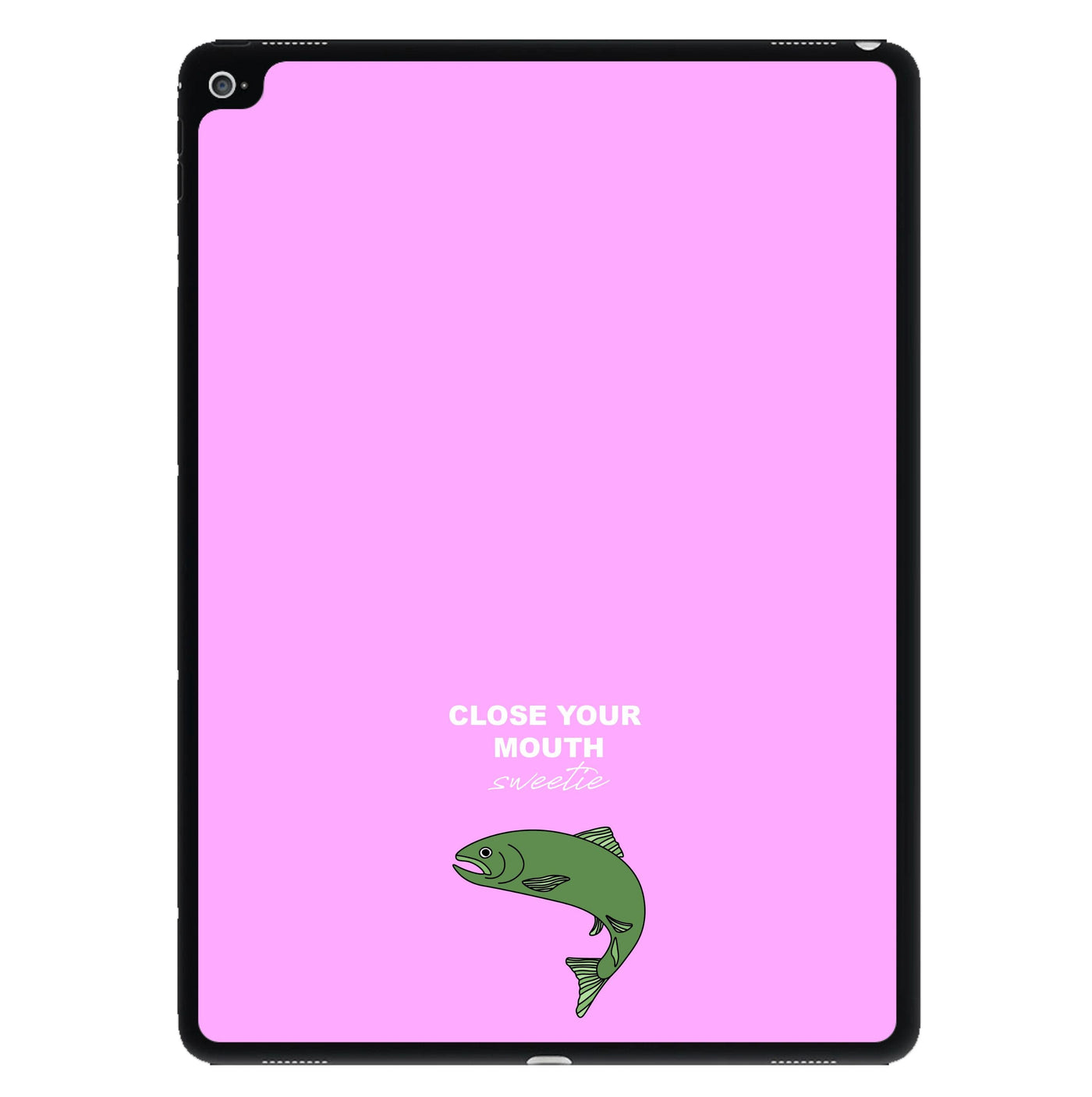 Close Your Mouth - The Office iPad Case