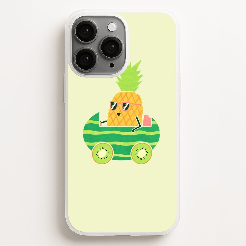 Summer Drive Pineapple Phone Case
