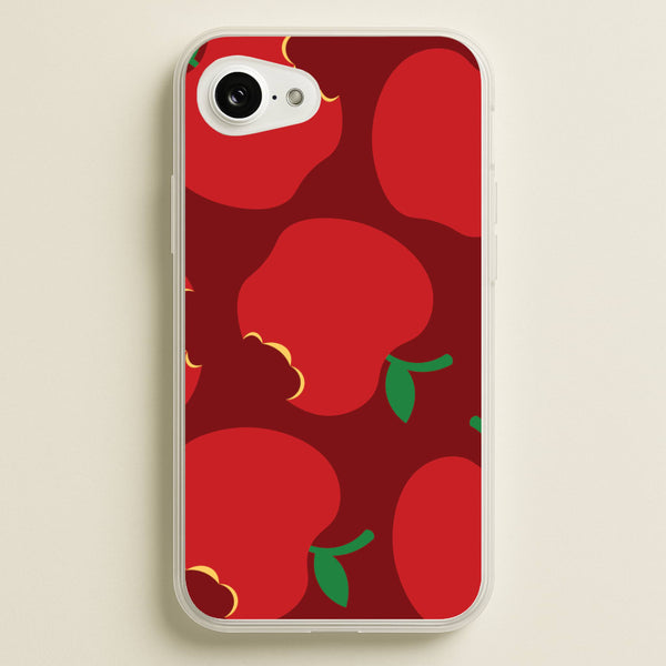 Teacher Apples Pattern iPhone 16e Case