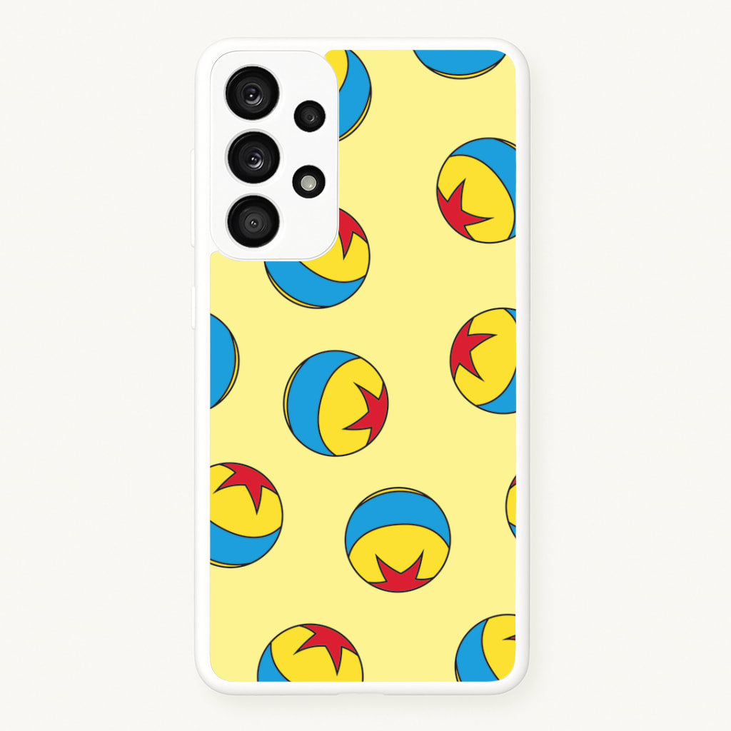 A Story Of Toys Ball Pattern Galaxy A53 Case