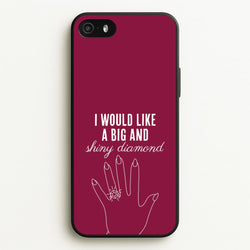 Shiny Diamond iPhone 5 / 5s / SE 2016 Case