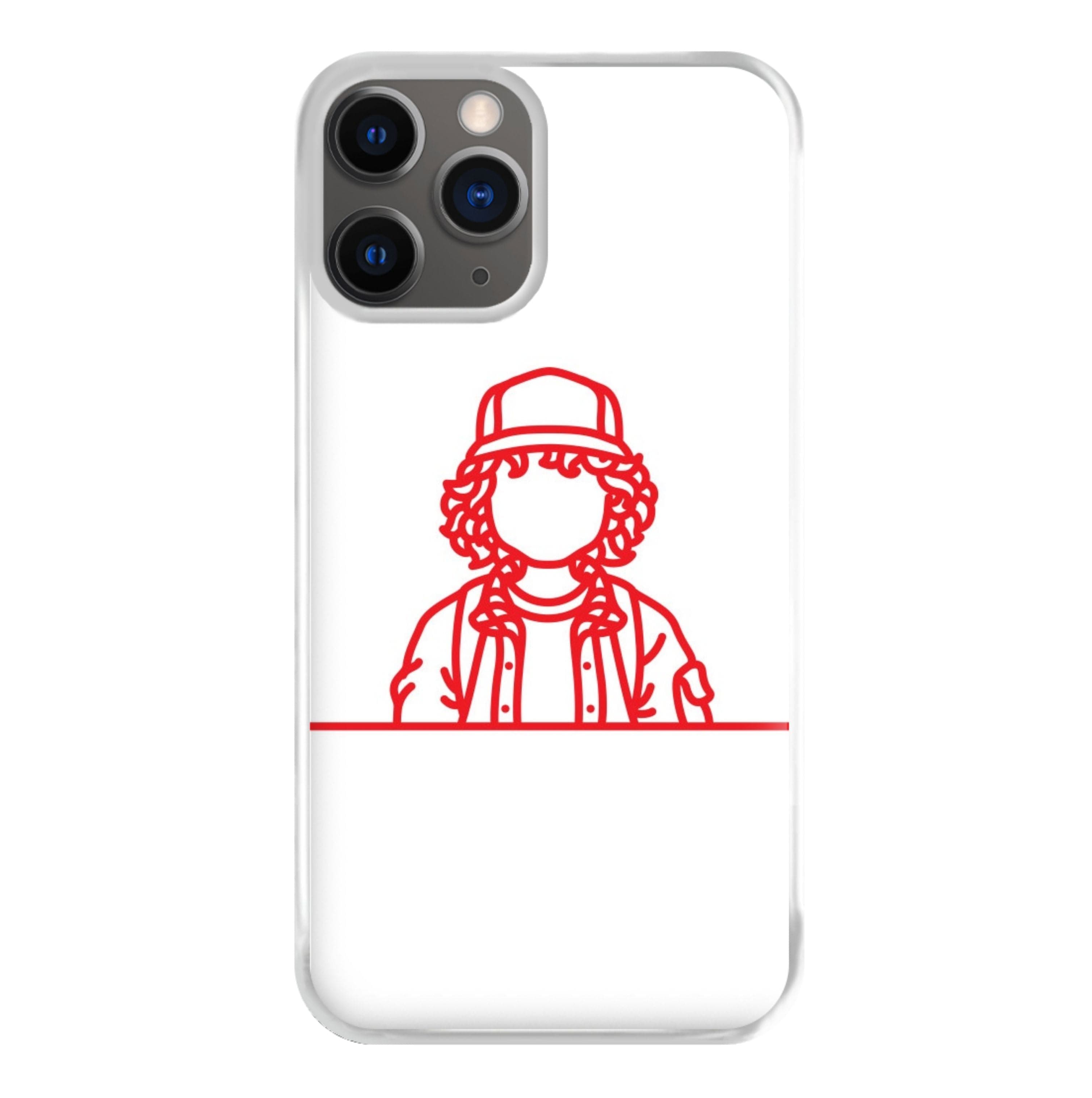 Dustin Outline Phone Case